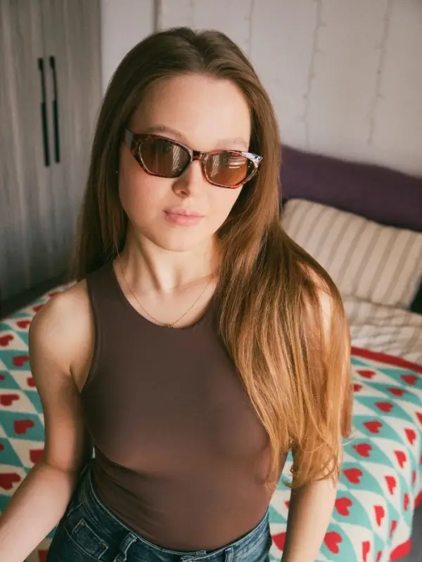 Очки солнцезащитные женские &laquo;OneSun. Леопардовый принт&raquo;, uv 400, коричневые