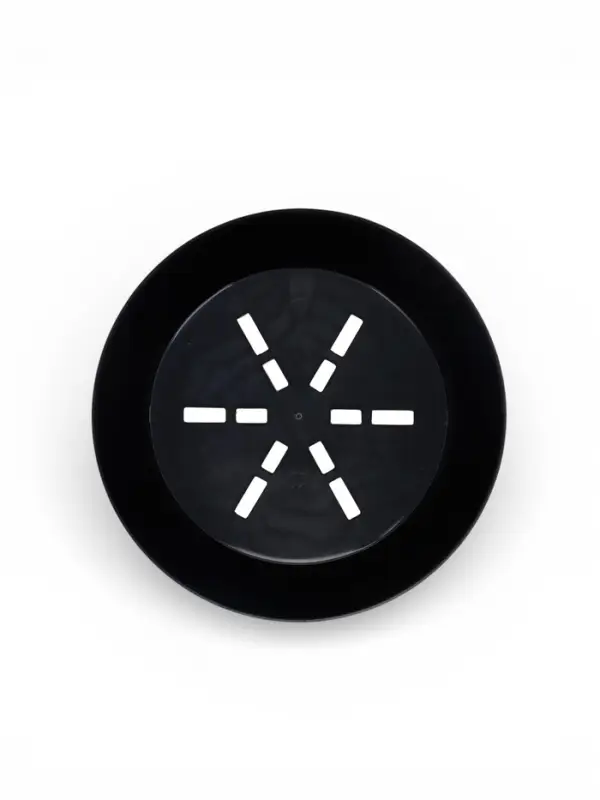 Горшок для цветов &laquo;Япония&raquo;, 2 л, d=18 см, h=15 см, пластиковый, с поддоном, графитовый