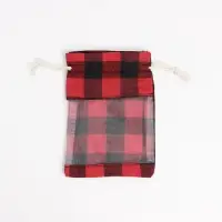 Льняной мешочек для хранения украшений, подарков, трав, 10&times;14 см, набор из 5 штук