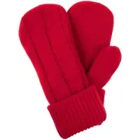 Варежки Knit Beat, красные, размер S/M