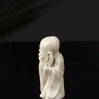 Набор фигурок &laquo;Нэцкэ&raquo;, 5 шт., 20&times;10&times;7 см, бежевый