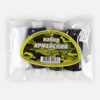 Набор &laquo;Армейский&raquo;, 45ЛЛ, 150 м, нитки 4 шт., иголки 2 шт., разноцветный