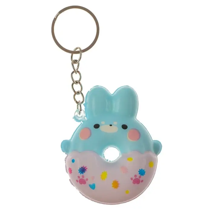 Сквиш - брелок детский &laquo;Зверята&raquo;, антистресс игрушка - мялка, МИКС