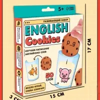 Развивающий набор English cookies, 50 слов