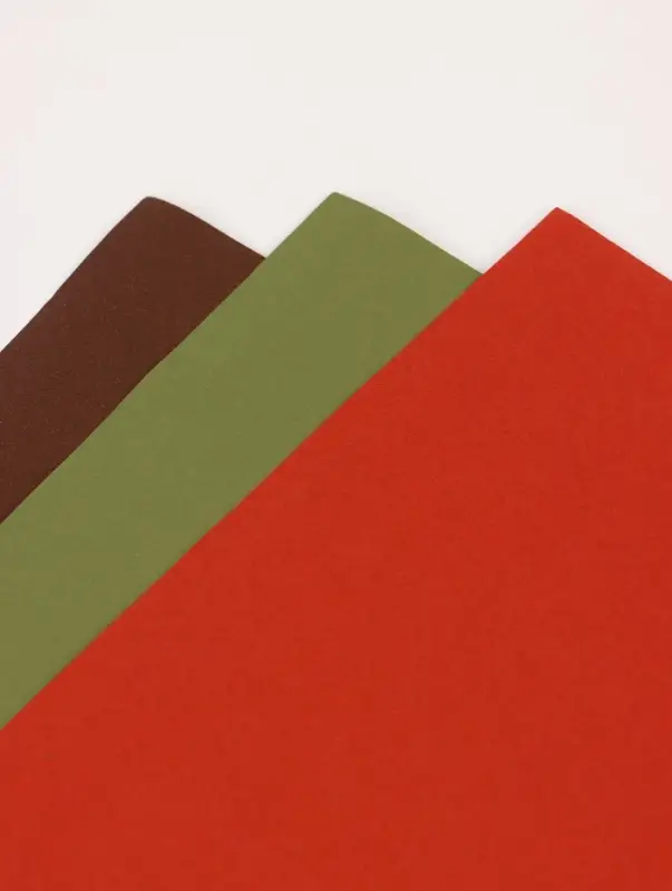 Бумага упаковочная крафт, двухсторонняя, &laquo;Таёжный лес&raquo;, для упаковки подарков, 3 цвета, 50&times;68 см&plusmn;5%