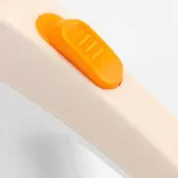 Рулетка - поводок для собак, лента 3 метра, белая, бежевая