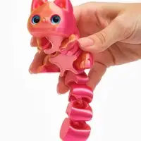 3Д - печатная игрушка &laquo;Кошка&raquo;, подвижная, цвет МИКС