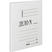 Скоросшиватель картон. ДЕЛО 380г/м2 мелован 1496186, 1496143, 1496162