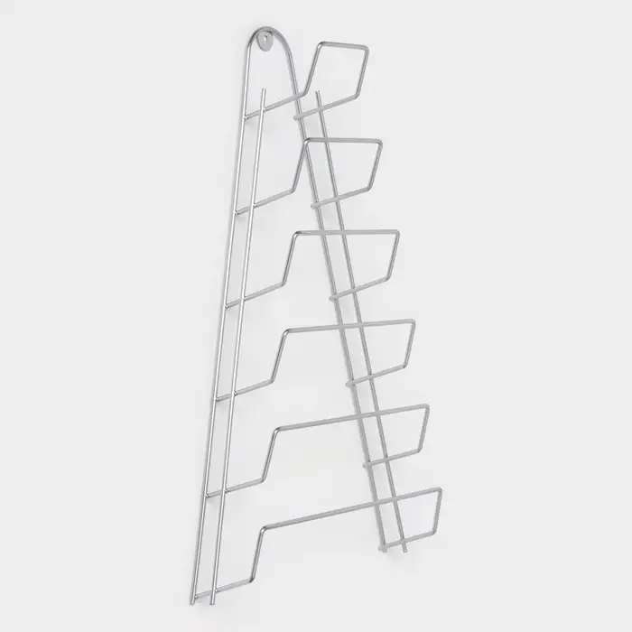 Подставка для крышек подвесная, 23&times;7&times;42 см, хром