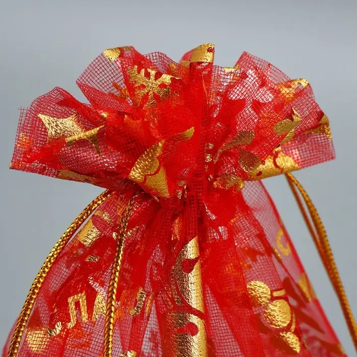 Мешочек подарочный органза «Аромат праздника», 20 х 30 см +/- 1.5 см Мешочек подарочный органза «Аромат праздника», 20 х 30 см +/- 1.5 см