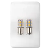 S022A T15/жёлтый/(BA15S) 13SMD 5050 12V 1 contact, коробка 2 шт.