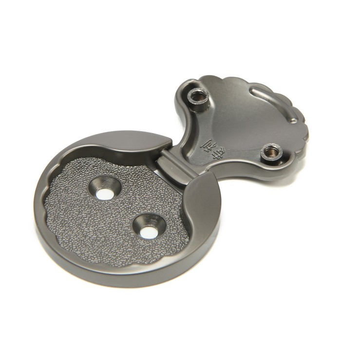 Ручка кнопка CAPPIO RK133 мебельная, цвет графит Ручка кнопка CAPPIO RK133 мебельная, цвет графит