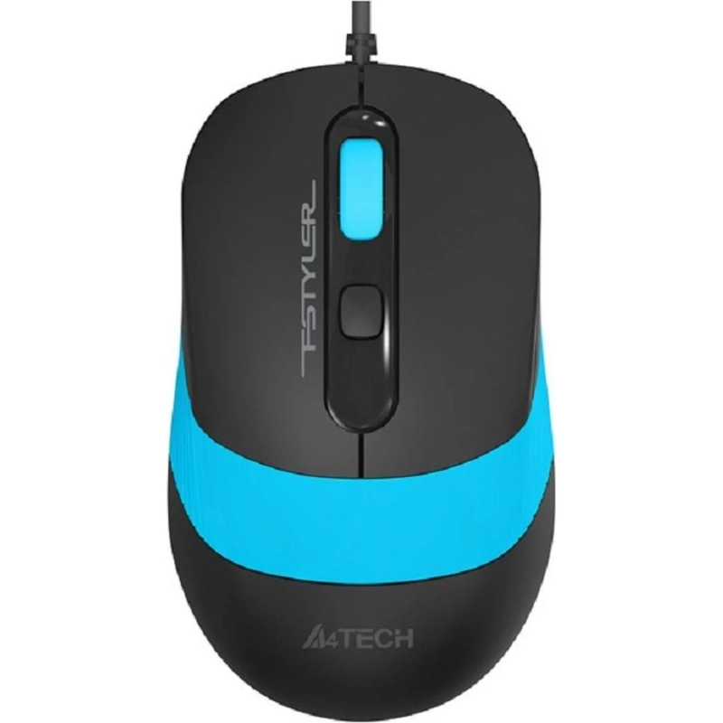 Мышь компьютерная A4Tech Fstyler FM10 чер/синий опт (1600dpi) USB (4but)