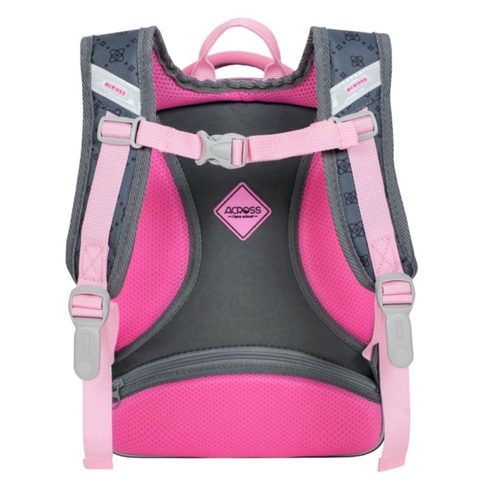 Рюкзак школьный 37 х 28 х 12 см, эргономичная спинка, Across 194 Рюкзак школьный 37 х 28 х 12 см, эргономичная спинка, Across 194