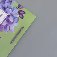 Пакет подарочный ламинированный "Вдохновение" 26 х 12 х 32 см