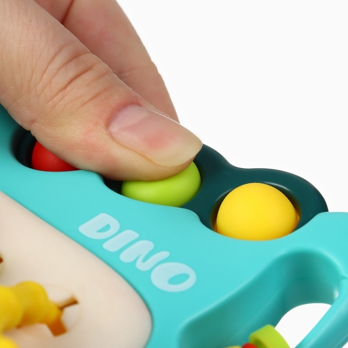 Развивающая сенсорная игрушка - погремушка Крошка Я «Малыш Дино» Развивающая сенсорная игрушка - погремушка Крошка Я «Малыш Дино»