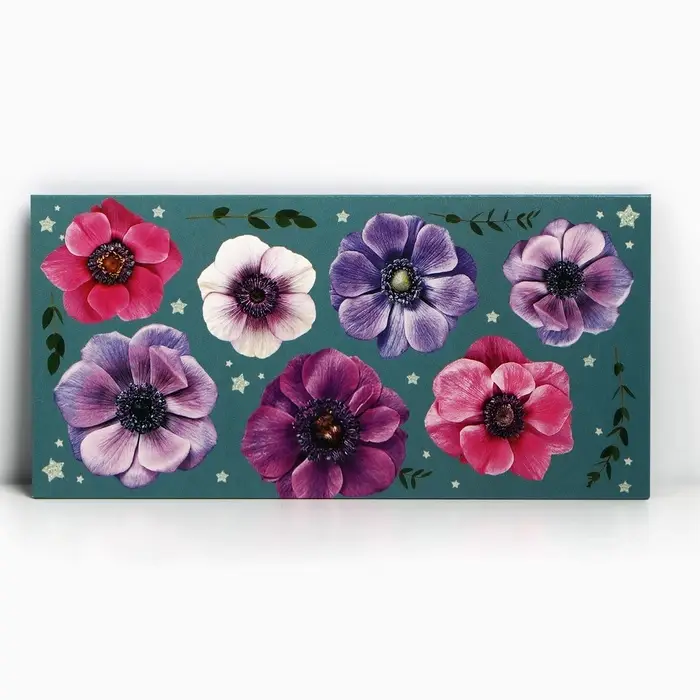 Конверт для денег «Цветы», 16.5 × 8 см