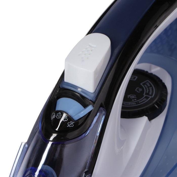 Утюг ENERGY EN-345, 2200 Вт, керамическая подошва, пар, спрей, пар.удар, самоочистка, синий Утюг ENERGY EN-345, 2200 Вт, керамическая подошва, пар, спрей, пар.удар, самоочистка, синий