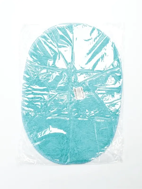 Коврик Доляна &laquo;Пушистик&raquo;, 40&times;60 см, голубой