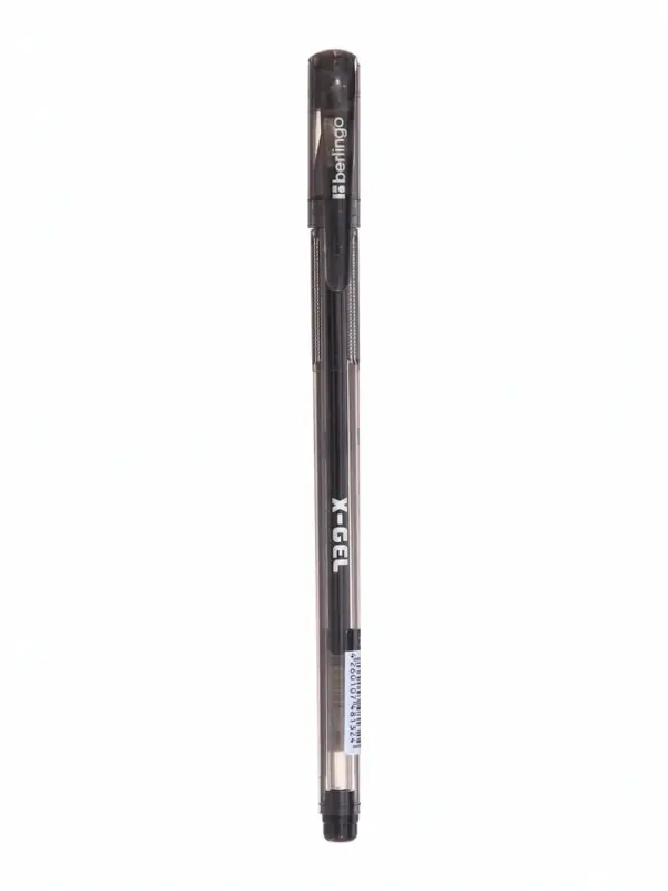 Ручка гелевая Berlingo. X-Gel, чёрный стержень, узел 0.5 мм