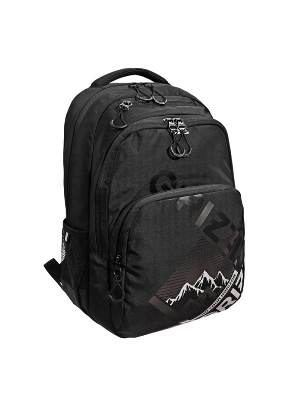 Рюкзак молодежный, 45×32х23 см, Grizzly 530, эргономичная спинка, отделение для ноутбука, чёрный, RU-530-4_1 Рюкзак молодежный, 45×32х23 см, Grizzly 530, эргономичная спинка, отделение для ноутбука, чёрный, RU-530-4_1