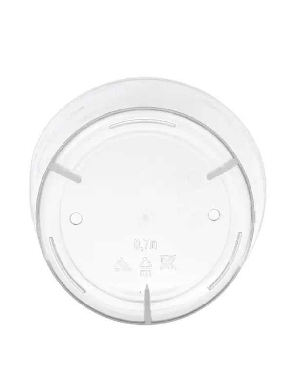 Горшок для орхидей с поддоном, 700 мл, пластиковый, прозрачный, МИКС