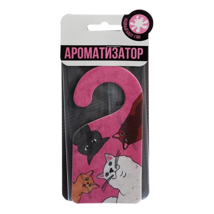 Ароматизатор в машину Luazon «Опять ты», аромат бабл-гам