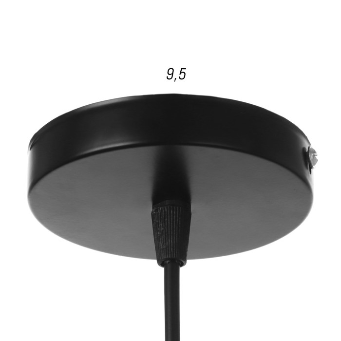 Светильник BayerLux 2137/1BK E27 40Вт черный 21х21х21-120 см