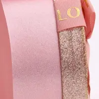 Набор подарочных коробок 3 в 1 сердца, розовый - золотой, 22&times;20&times;9; 18.5&times;17&times;7.5; 16&times;14&times;6 см