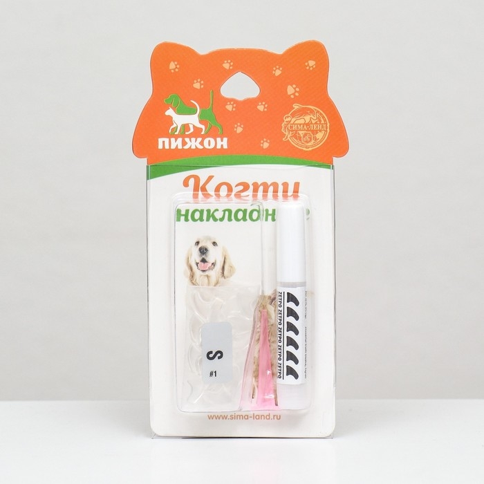 Когти накладные Когти накладные "Антицарапки", размер S, прозрачные