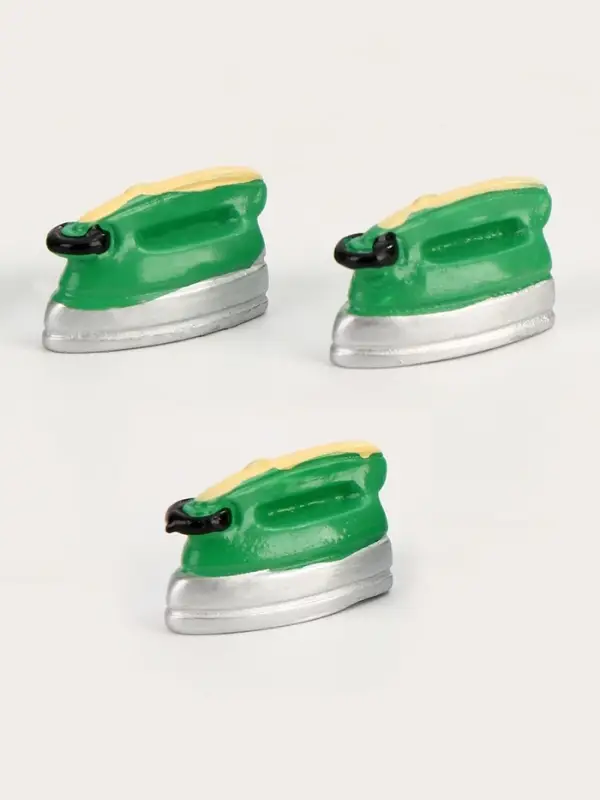 Миниатюра кукольная &laquo;Утюг&raquo;, набор 3 шт., размер 1 шт. &mdash; 1&times;2&times;1.2 см
