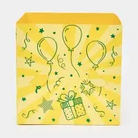 Бум-коробка подарочная с бабочками &laquo;Тебе подарочек&raquo;, 12 х 12 х 12 см