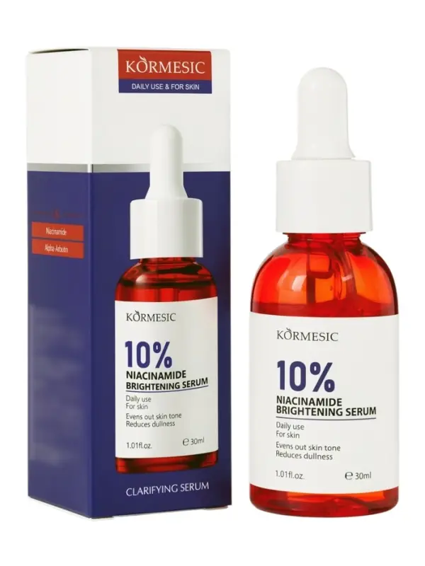 Осветляющая сыворотка KORMESIC 10% с ниацинамидом, 30 мл