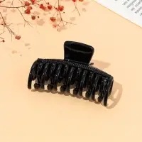 Крабик для волос &laquo;Камилла&raquo;, классика, 9 см, чёрный