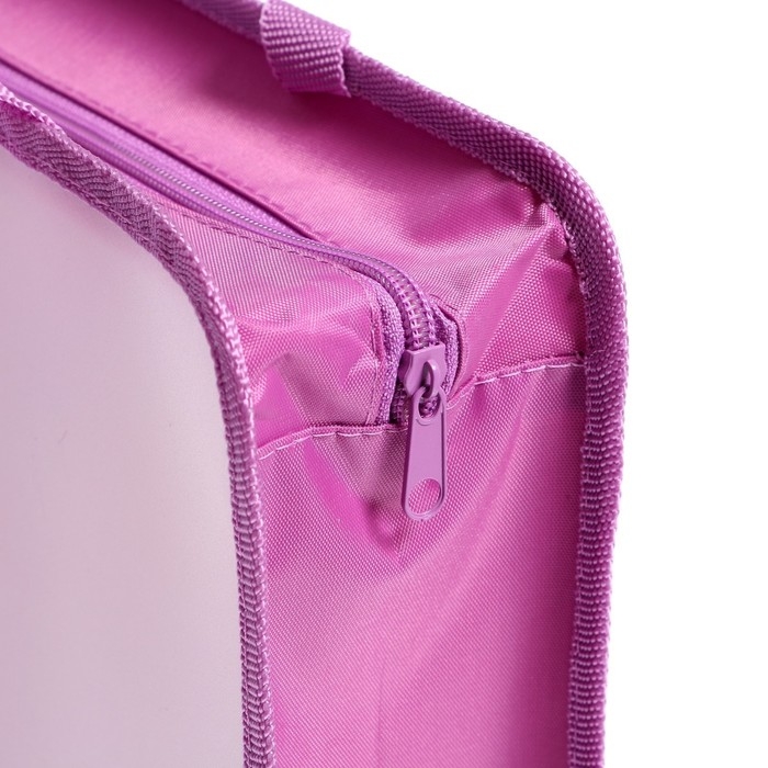 Папка с ручками А4, 330 х 260 х 75 мм, пластиковая, ручки-тесьма, Calligrata  Папка с ручками А4, 330 х 260 х 75 мм, пластиковая, ручки-тесьма, Calligrata "Совушки"