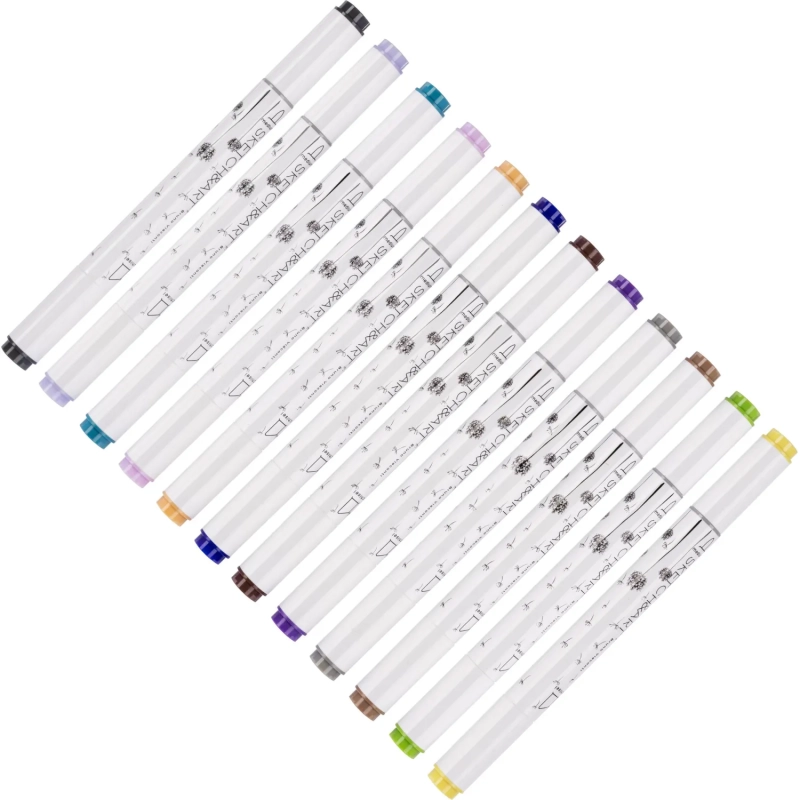 Набор маркеров ДВУС.СКЕТЧ-МАРКЕРЫSKETCH&ARTСРЕДНИЙ,24 ЦВ.ПЛАС.ПЕН,22-0077