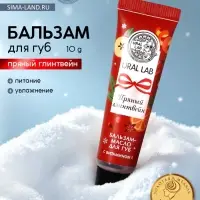 Бальзам-масло для губ, аромат пряный глинтвейн, 10 г, URAL LAB