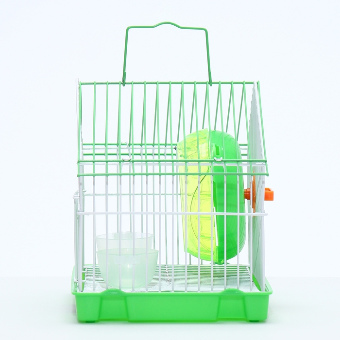 Клетка для грызунов укомплектованная RT-2t, 22 х 16 х 20 см, зелёная (фасовка 30 шт) Клетка для грызунов укомплектованная RT-2t, 22 х 16 х 20 см, зелёная (фасовка 30 шт)