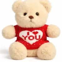 Мягкая игрушка "Мишка. Я люблю тебя" 20 см