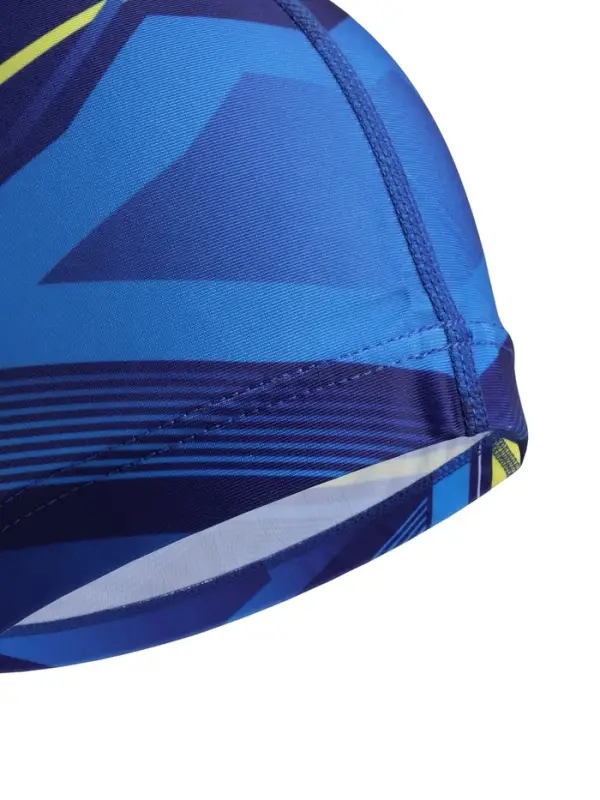 Шапочка для плавания взрослая ONLYTOP Swim, тканевая, обхват 54-60 см