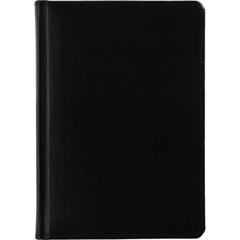 Ежедневник недатированный черн,А5,145х205мм,136л, Sidney NEBRASKA 3-128/02