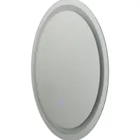 Зеркало интерьерное настенное, с подсветкой, с сенсорной кнопкой, 60&times;60 см