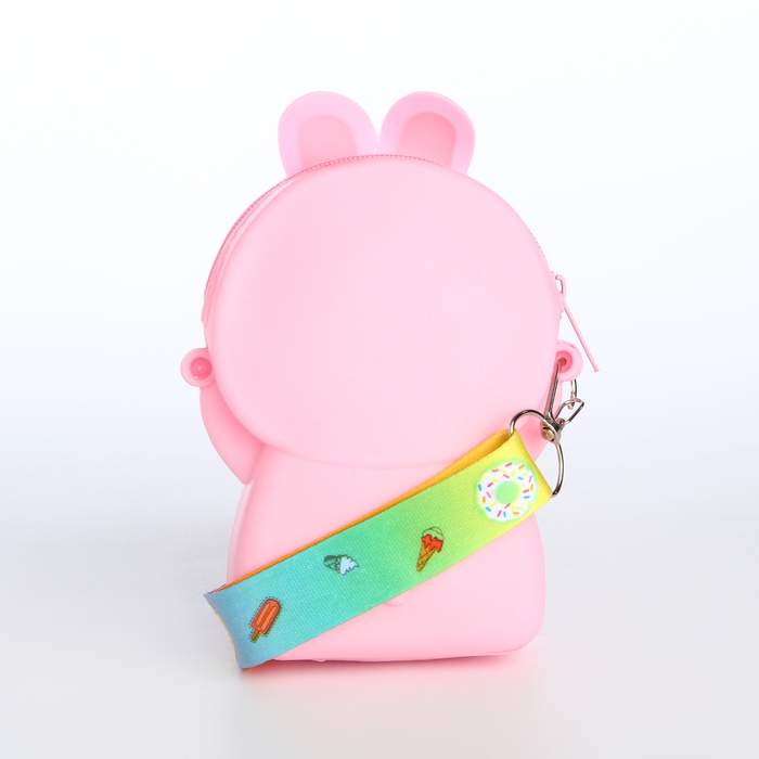 Сумка детская для девочки на молнии «Выбражулька», pop it, цвет розовый