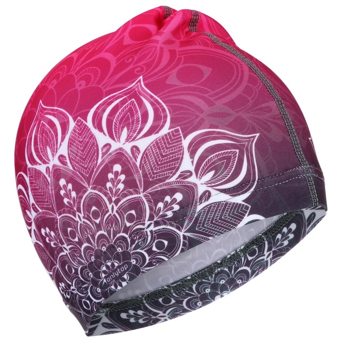 Шапочка для плавания взрослая ONLYTOP, тканевая, обхват 54-60 см