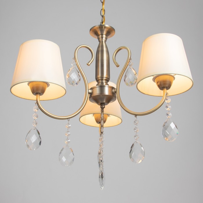 Люстра Люстра "Доротея" 3х40Вт E14 бронза 55х55х76 см BayerLux