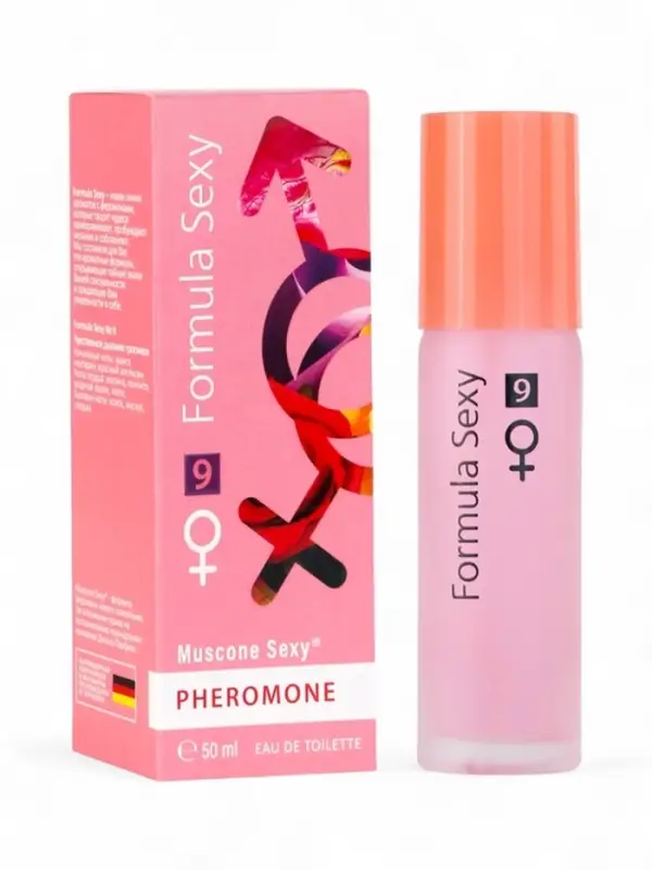 Туалетная вода женская с феромонами FORMULA SEXY №9, 50 мл Туалетная вода женская с феромонами FORMULA SEXY №9, 50 мл