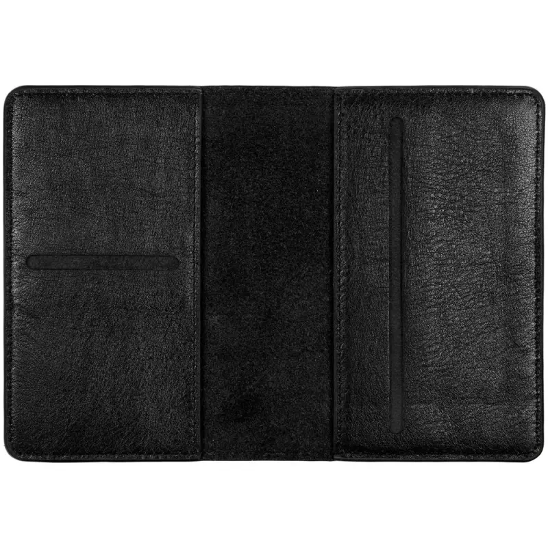 Обложка для паспорта Remini, черная Обложка для паспорта Remini, черная