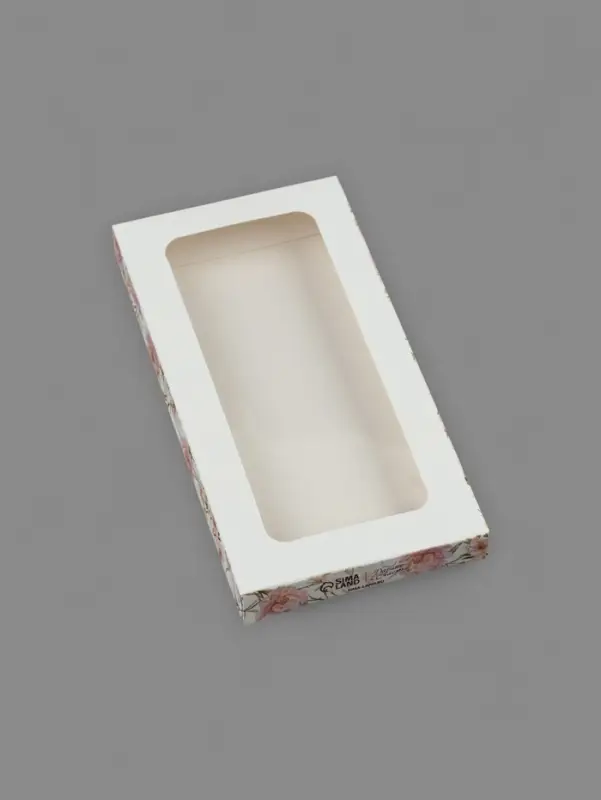 Коробка для шоколада, кондитерская упаковка, &laquo;Нежность&raquo;, с окном, 17.3&times;8.8&times;1.5 см