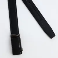 Ремень мужской, ширина 3.6 см, пряжка автомат, чёрный