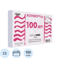 Конверт белый С5стрип OfficePost 162х229 100шт/уп./2782